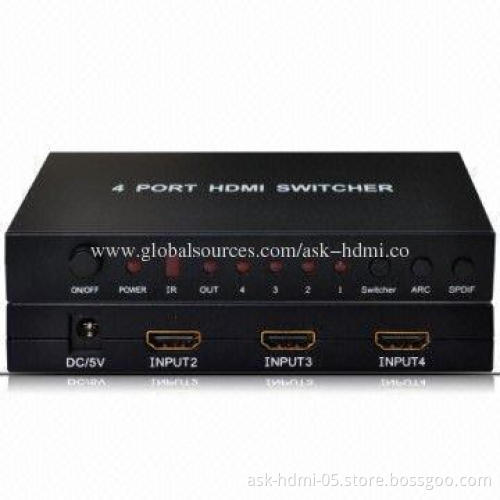HDMI 4 x 1 Switcher V1.4